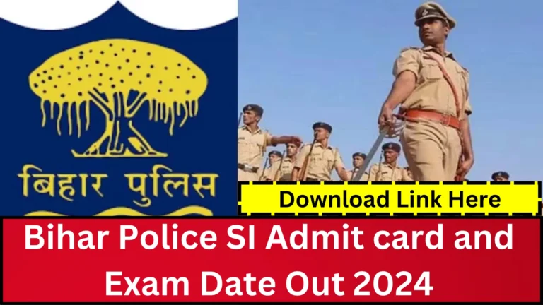bpssc-si-mains-2023-exam-date-admit-card