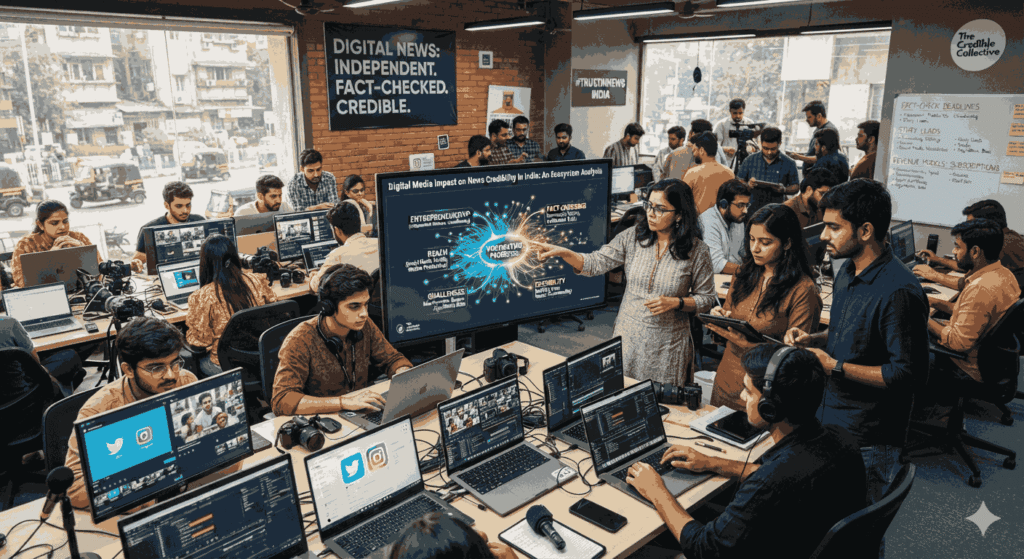 The Impact of Digital Media Entrepreneurship on News Credibility in India: A Contemporary Analysis 4 The Impact of Digital Media Entrepreneurship on News Credibility in India
